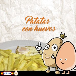 Receta patatas con huevos